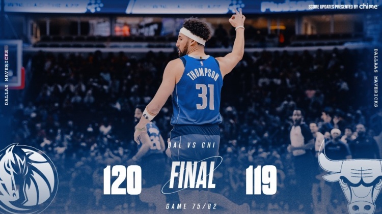 險勝公牛！獨行俠官方曬贏球海報 克萊成為封面人物